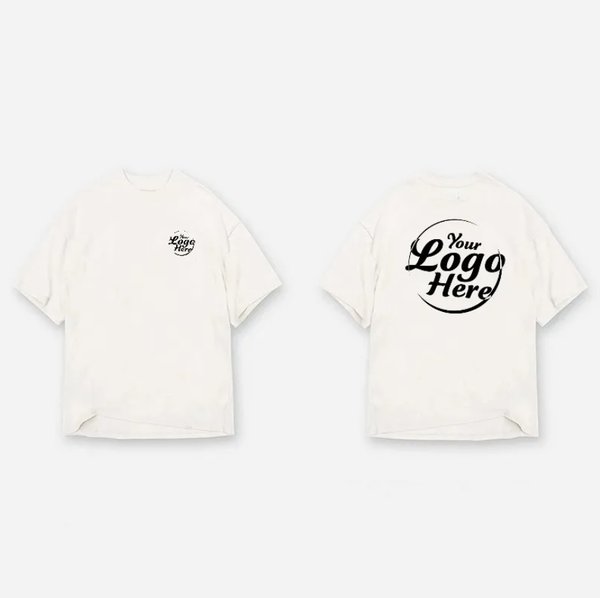 Wholesale Custom Mens Cropped Boxy T Shirt Full Body Bullet Hole Destroyed Edge Faded Dusty Wash Multi Overlay Retro Number & Text Grunge Street Brand Custom